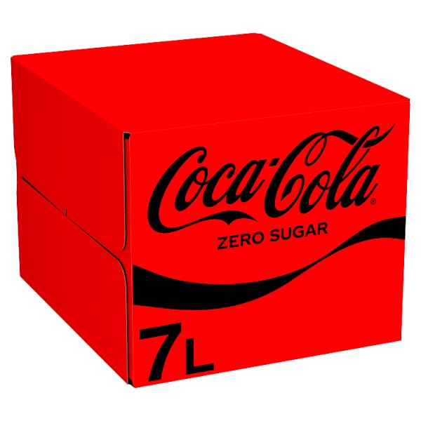 Coca-Cola Zero Sugar 7L Postmix Bag in Box