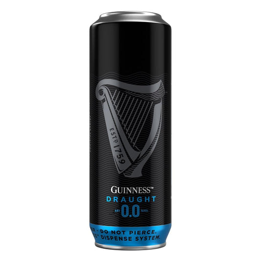 Guinness Microdraught Alcohol Free Stout Beer 24 x 558ml Cans