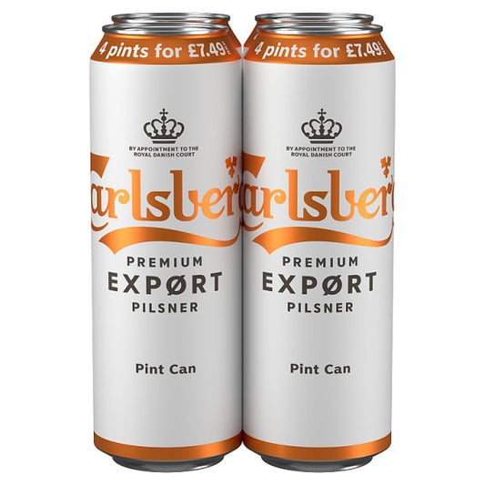 Carlsberg Premium Expørt Pilsner 24 x 568ml – image 2