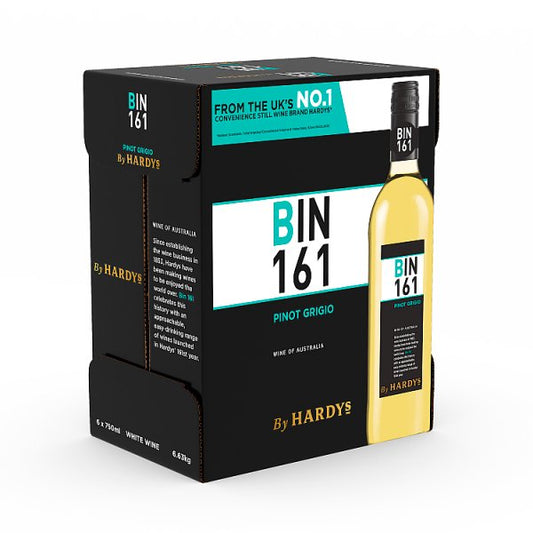 Bin 161 By Hardys Pinot Grigio White Wine 6 x 75cl – image 2