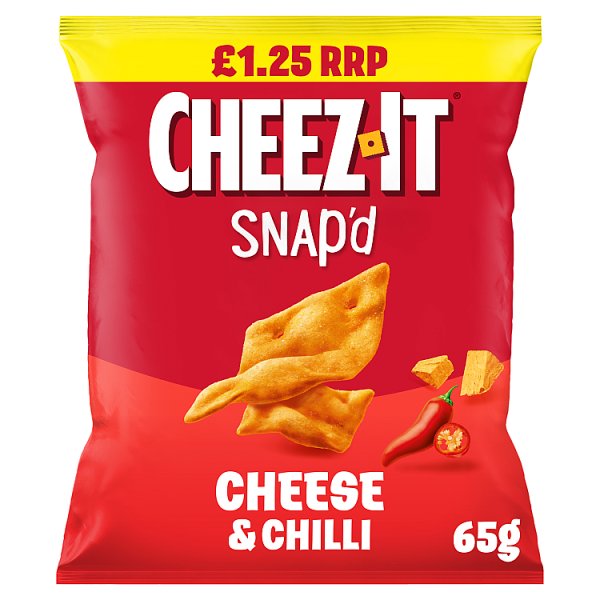Cheez-It Cheese & Chilli Thin & Crispy Baked Snacks 16 x 65g – image 3