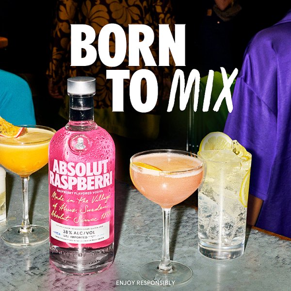 Absolut Raspberri Raspberry Flavoured Vodka 70cl – image 2