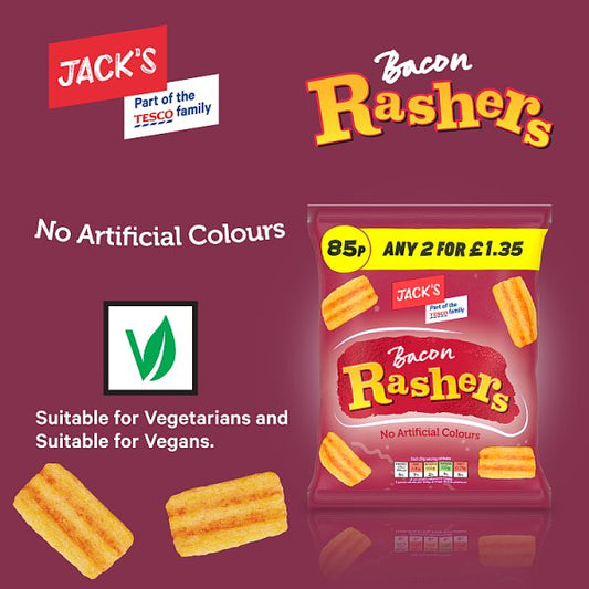 Jack's Bacon Rashers 18 x 60g – image 2