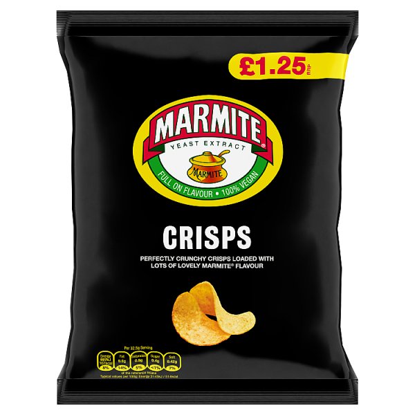 Marmite Yeast Extract Crisps 18 x 65g