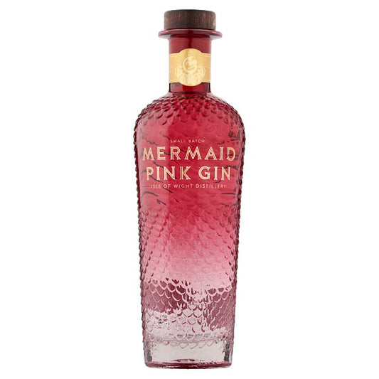 Isle of Wight Distillery Mermaid Pink Gin 70cl Bottle