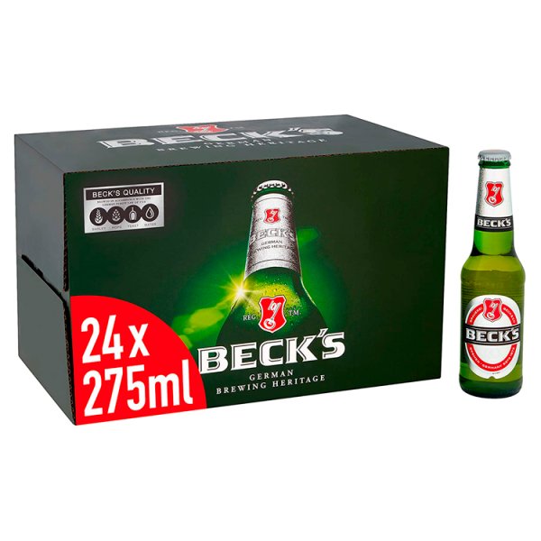 Beck's Beer 24 x 275ml