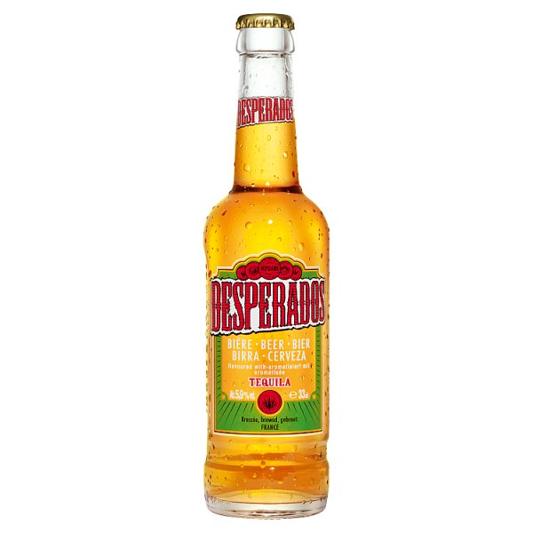 Desperados Tequila Lager Beer 24 x 330ml Bottle