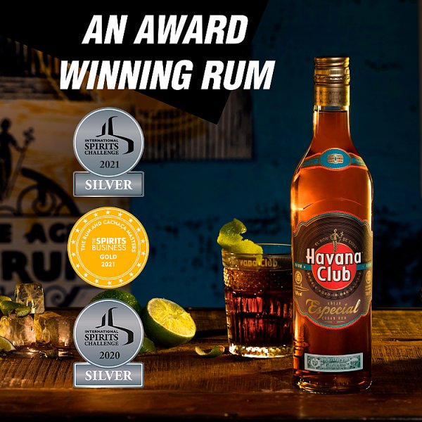 Havana Club Especial Golden Rum 70cl Bottle – image 4