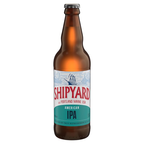 Shipyard American IPA 8 x 500ml Bottles – image 3