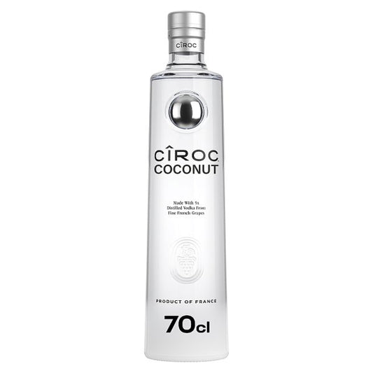 Cîroc Coconut Flavoured Vodka Vol 70cl Bottle