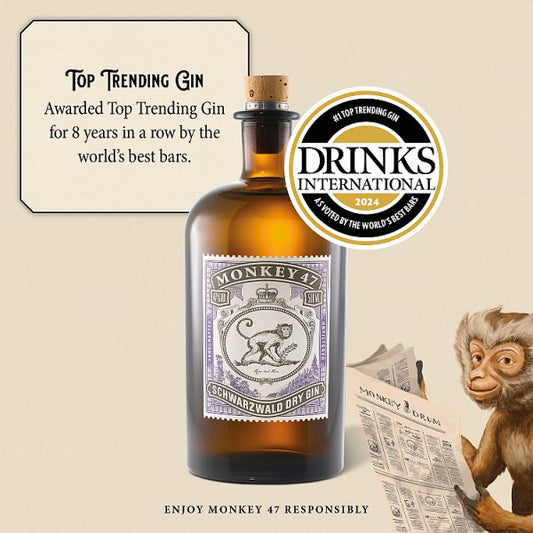 Monkey 47 Schwarzwald Dry Gin 50cl Bottle – image 2