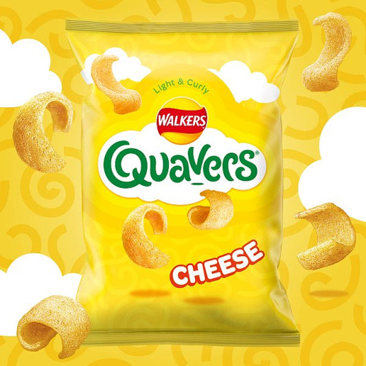 Walkers Quavers Cheese Grab Bag Crisps 32 x 20g – image 2