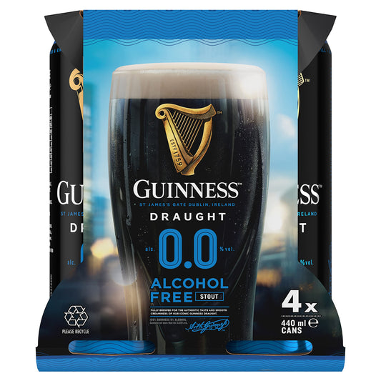 Guinness Draught Stout Beer Can Vol 24 x 440ml