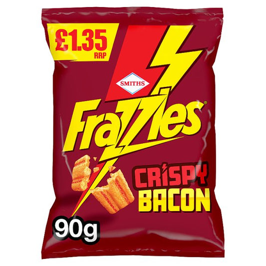 Frazzles Bacon Crisps Sharing Bag Crisps 18 x 90g