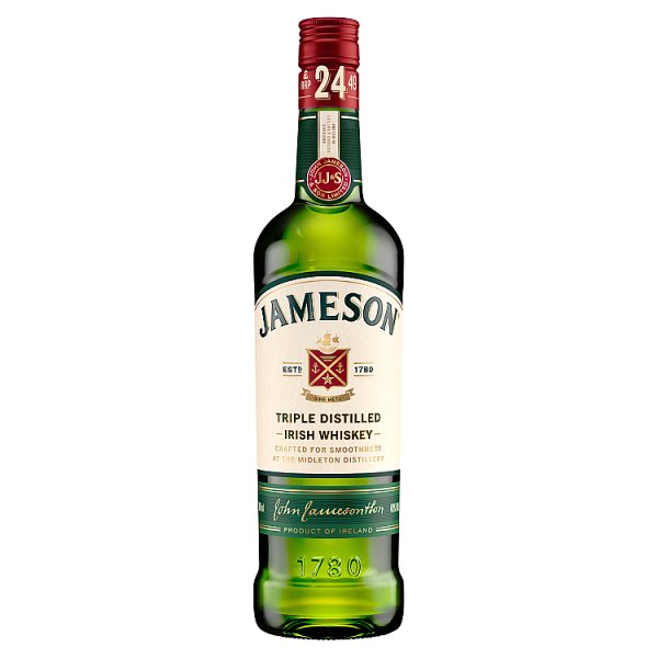 Jameson Triple Distilled Irish Whiskey 700ml