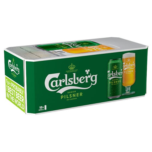 Carlsberg Danish Pilsner 18 x 440ml Cans – image 2