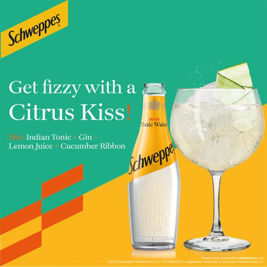 Schweppes Tonic Water 24 x 200ml NRB – image 2