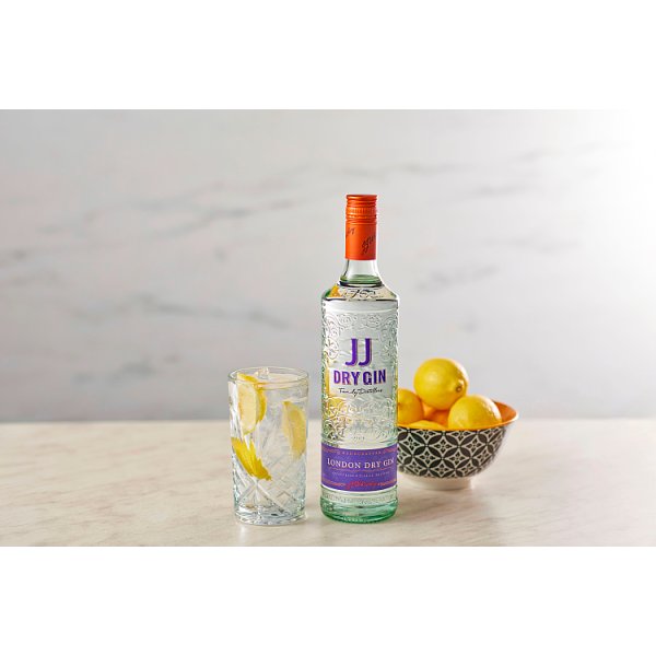 JJ London Dry Gin 70cl Bottle – image 2