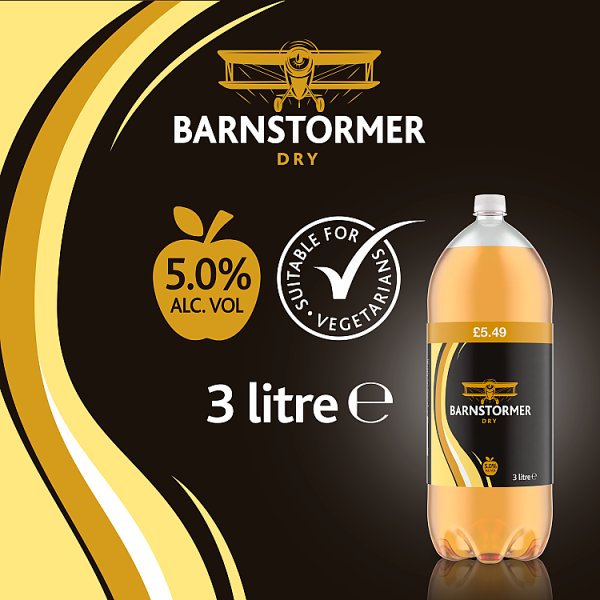 Barnstormer Dry 4 x 3Litre Bottle – image 2