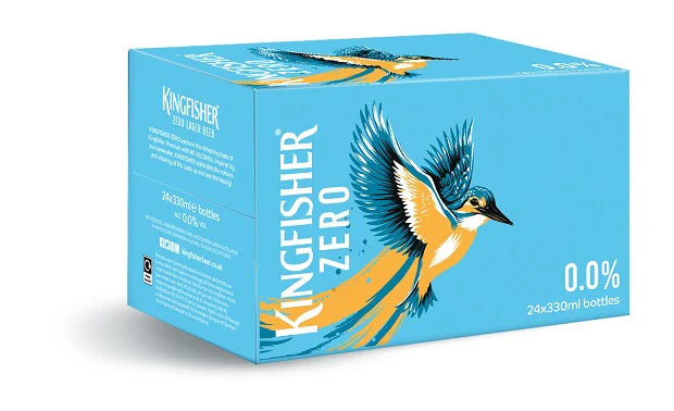 Kingfisher Zero Lager Beer 24 x 330ml – image 3