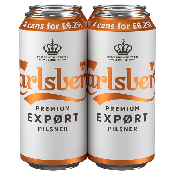Carlsberg Premium Expørt Pilsner 24 x 440ml Can – image 4