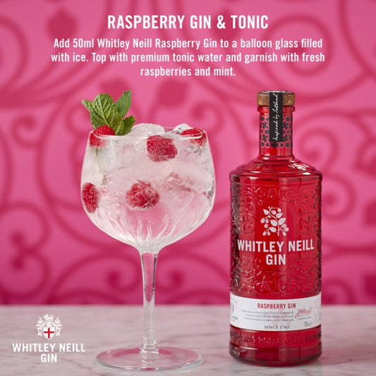 Whitley Neill Raspberry Gin 70cl – image 2
