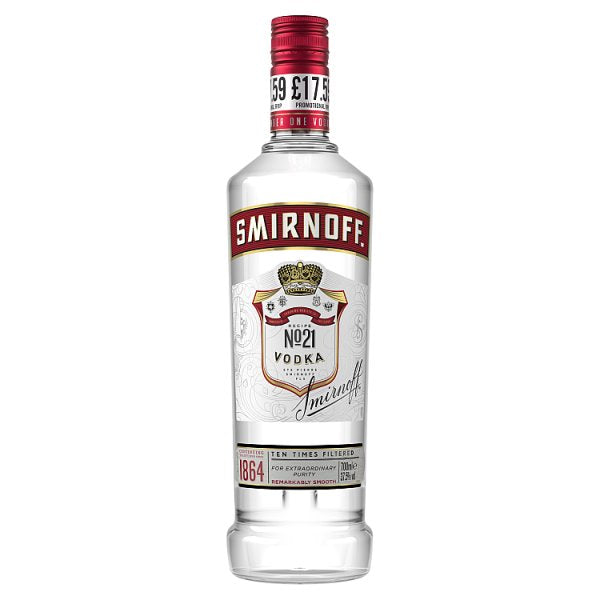 Smirnoff No. 21 Vodka 70cl