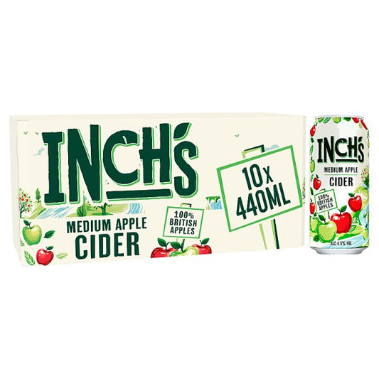 Inch's Medium Apple Cider Multipack Can 10 x 440ml