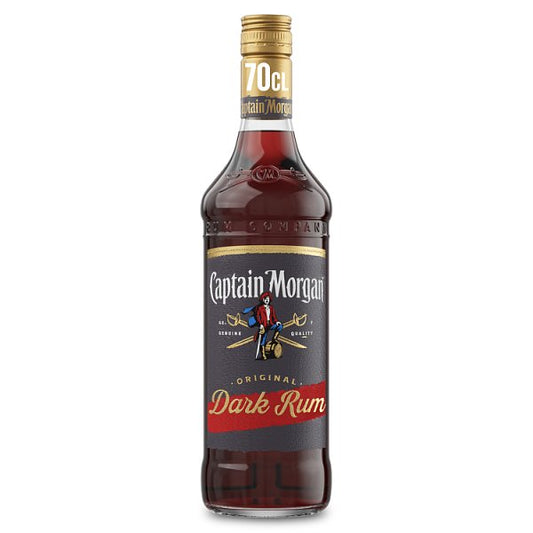 Captain Morgan Dark Rum 70cl Bottle