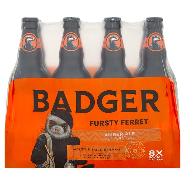 Badger Fursty Ferret Amber Ale 8 x 500ml