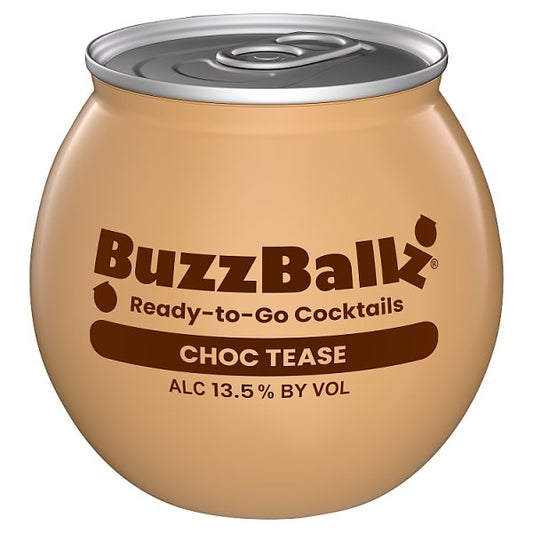 BuzzBallz Choc Tease Cocktails 12 x 200ml