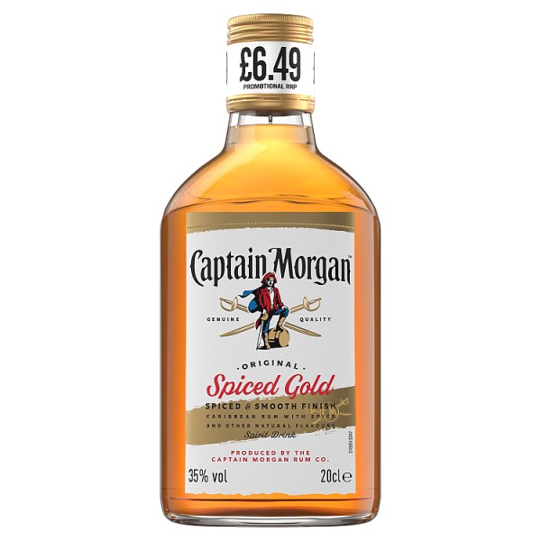 Captain Morgan Original Spiced Gold Rum Vol 6 x 20cl