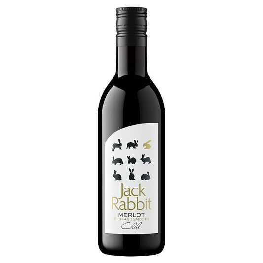 Jack Rabbit Merlot Red Wine 12 x 187ml
