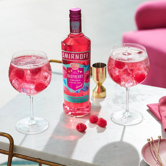 Smirnoff Raspberry Crush Flavoured Spirit Drink 70cl – image 2