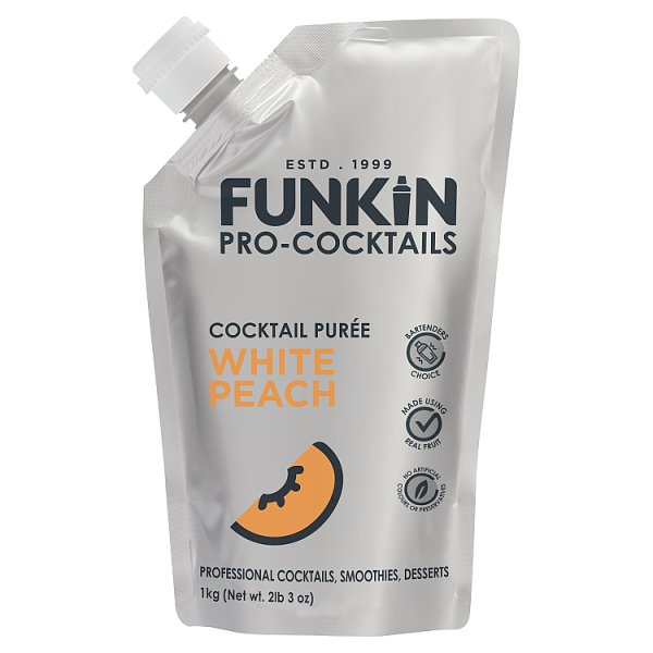 Funkin Pro White Peach Puree 1kg