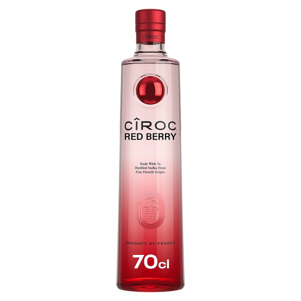 Cîroc Red Berry Vodka Vol 70cl Bottle
