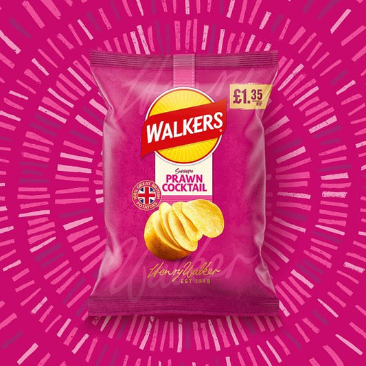 Walkers Prawn Cocktail Sharing Crisps 18 x 70g – image 2