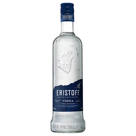 ERISTOFF Original Pure Grain Vodka, 70cl Bottle