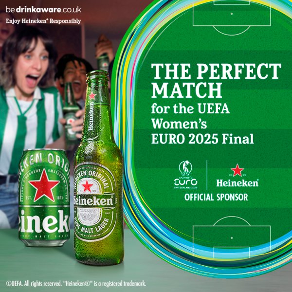 Heineken Original Premium Lager Beer Large Bottle 12 x 650ml – image 3