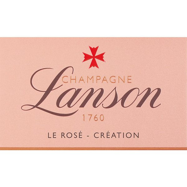 Champagne Lanson Le Rosé Création 750ml – image 4