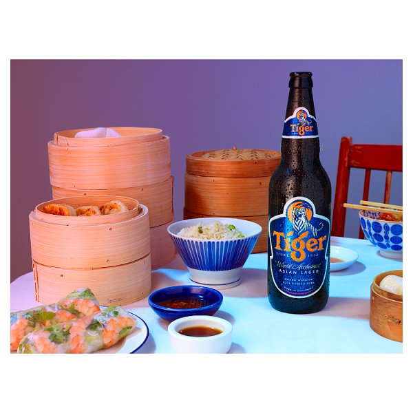 Tiger Asian Lager Beer Bottle 12 x 640ml – image 2