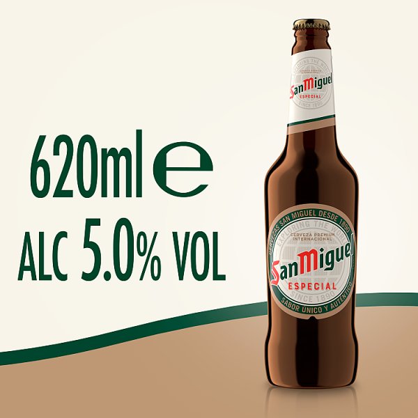 San Miguel Bottle 12 x 620ml – image 2