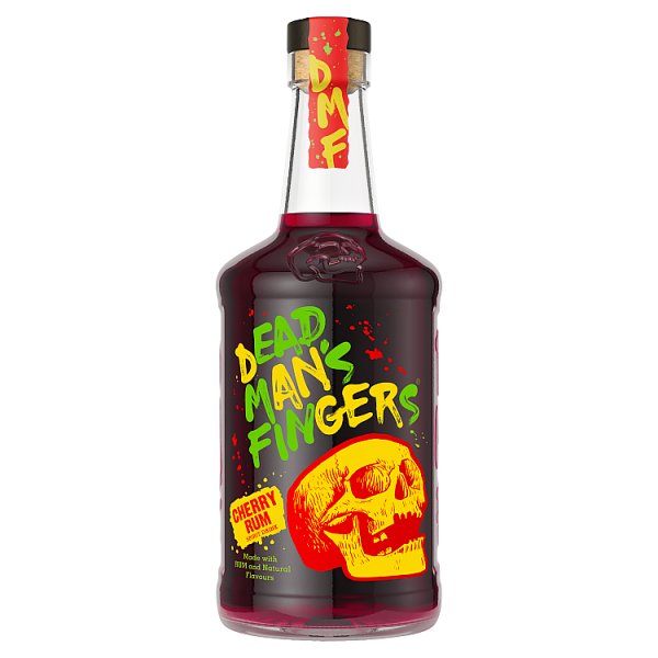 Dead Man's Fingers Cherry Rum Spirit Drink 70cl Bottle