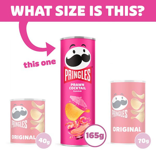 Pringles Prawn Cocktail Sharing Crisps 6 x 165g – image 2