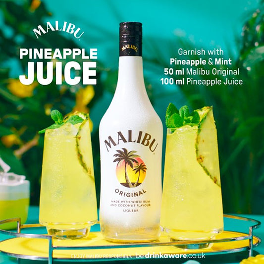 Malibu Original White Rum with Coconut Flavour 70cl – image 2