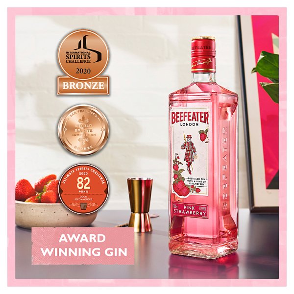 Beefeater Pink Strawberry Flavoured Gin 70cl – image 4
