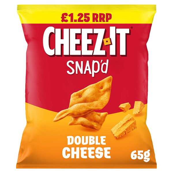 Cheez-It Double Cheese Thin & Crispy Baked Snacks 16 x 65g – image 3