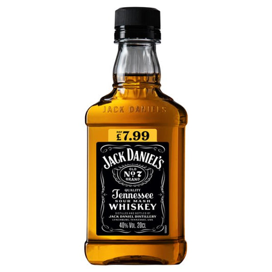 Jack Daniel's Old No. 7 Tennessee Whiskey 6 x 200ml