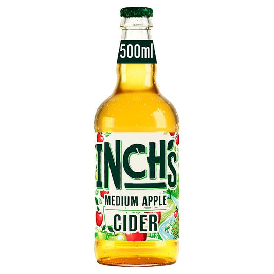 Inch's Medium Apple Cider Bottle 12 x 500ml