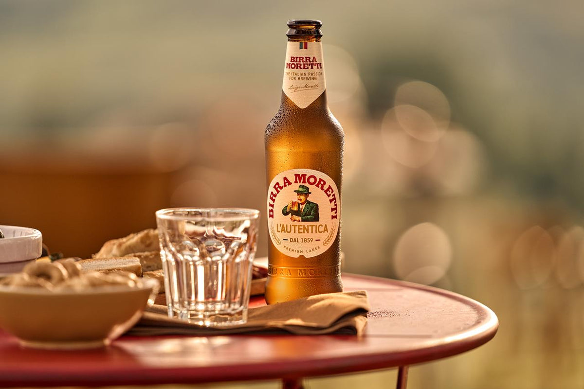 Birra Moretti Italian lager